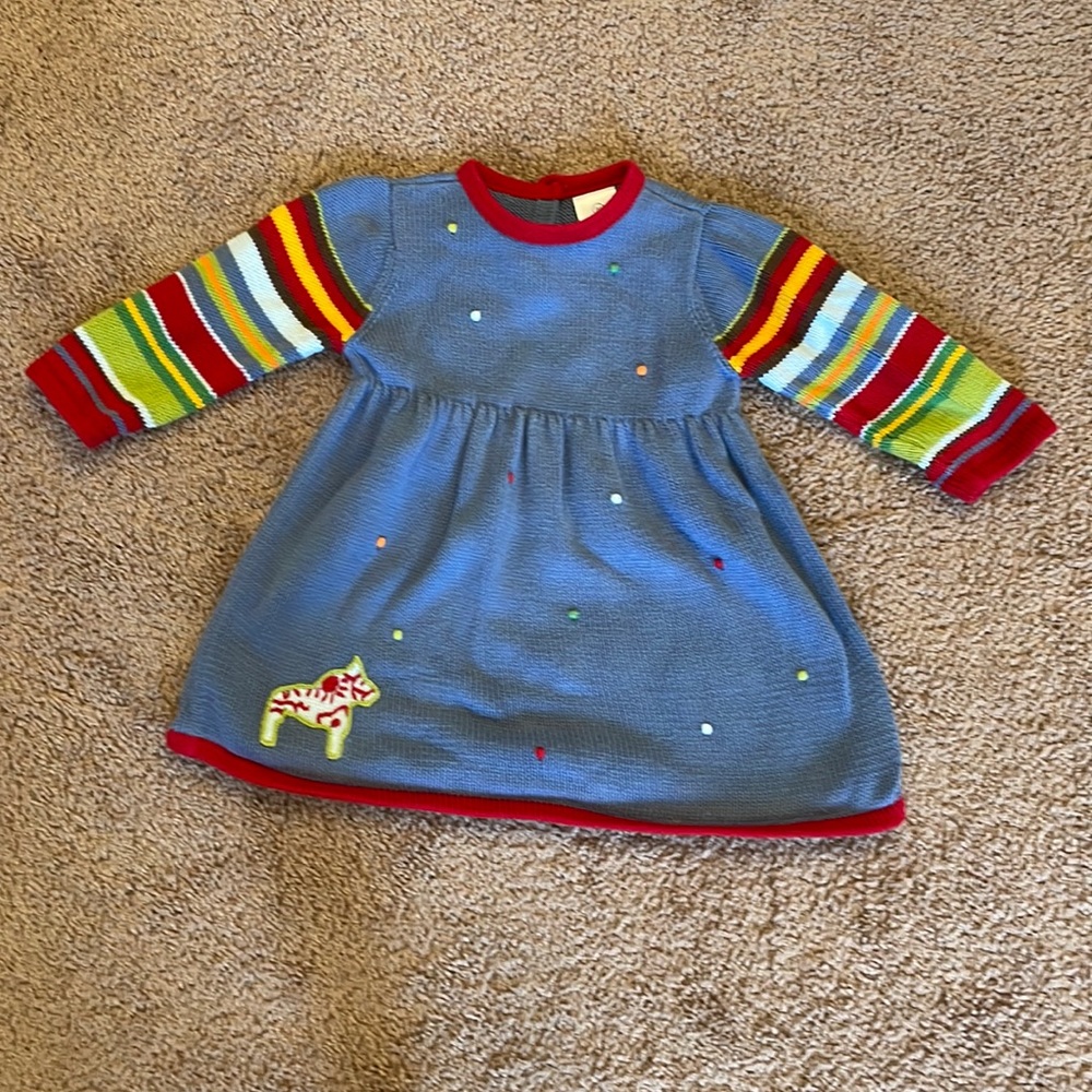Hanna Andersson Girls’ Sweater Dress Size 2